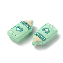 Силиконовые бусины&nbsp;LS-SIL-WH0001-58E