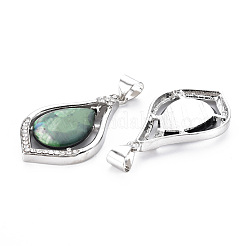 Подвески из натурального ушка / ракушки PALLOY-N166-004-B01-RS