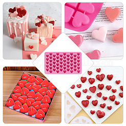 Формы для помадки в форме сердца&nbsp;DIY-CP0002-51