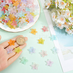 500шт непрозрачные акриловые колпачки для бусин&nbsp;OACR-SP0001-16