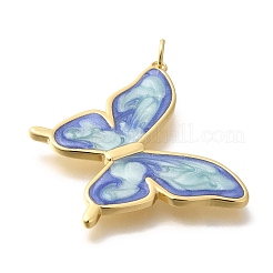 Подвески из латуни с эмалью в стойку&nbsp;KK-M296-02G-05