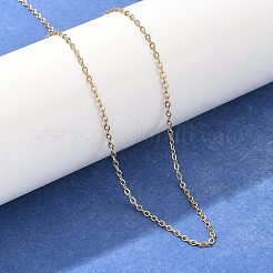 Модные унисекс ожерелья из нержавеющей стали 304 с цепочкой&nbsp;X-NJEW-M047-02