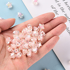 Прозрачные акриловые бусины&nbsp;TACR-S152-01B-SS2112