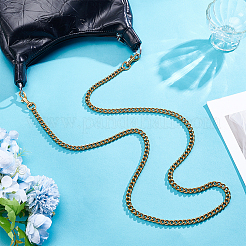 1 шт. витая цепочка для сумок из цинкового сплава в тибетском стиле&nbsp;PURS-UN0001-17