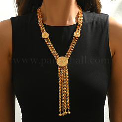 Многослойные колье из сплава с кисточками в форме буквы Y для торжественных случаев.&nbsp;YI4513