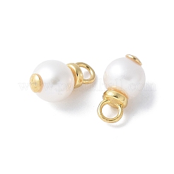 Латунь с подвесками из натурального жемчуга KK-F892-35G