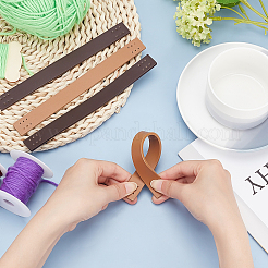 2 пара ручек для сумок с кожаной отделкой двух цветов&nbsp;FIND-CA0002-02