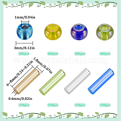 8 стиль круглых стеклянных бусин и круглого стекляруса&nbsp;SEED-SC0001-40