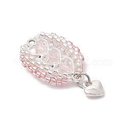 Подвески из стеклянных бусин в виде воздушных шаров&nbsp;PALLOY-MZ00662-02