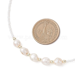 Ожерелья из натурального культивированного пресноводного жемчуга&nbsp;NJEW-JN05732