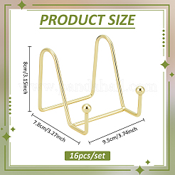 16шт железный мольберт-подставка для фоторамок&nbsp;ODIS-WA0001-02