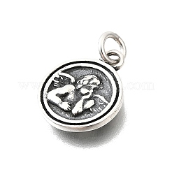 925 подвеска в виде думающего ангела из стерлингового серебра&nbsp;STER-G046-05AS