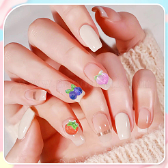 110 шт. 11 стиля фруктовых смоляных кабошонов&nbsp;MRMJ-SC0001-54