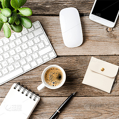 5 шт. сумки для хранения ювелирных изделий из искусственной кожи pu&nbsp;DIY-CL0001-12B