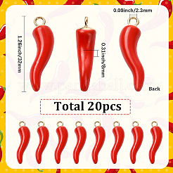 Подвески из эмали и сплава&nbsp;FIND-SC0018-15B