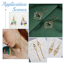 100 шт. крючки для сережек из нержавеющей стали 316&nbsp;STAS-UN0041-94