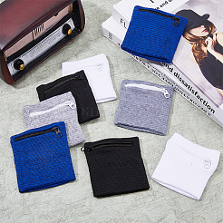 8 шт. 4-х цветные мешочки из поликоттона для напульсников&nbsp;AJEW-FH0004-41