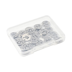 24 шт. 12 стиля 201 звеньев/соединителей из нержавеющей стали&nbsp;STAS-FS0001-98
