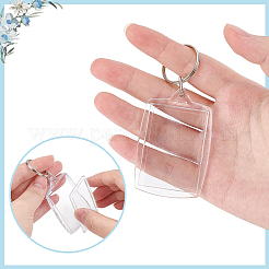 200шт акриловая фоторамка брелок&nbsp;KEYC-DR0001-15