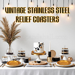 Стойка для хранения крышек для кастрюль из нержавеющей стали&nbsp;AJEW-MB0001-14G