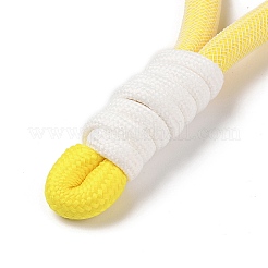 Плетеный нейлоновый ремешок&nbsp;AJEW-C035-02G