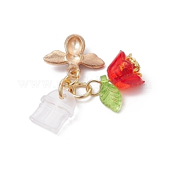 Сплав нержавеющей стали акриловые пчелы подвески ПВХ мобильные пылезащитные заглушки&nbsp;PALLOY-JF03633