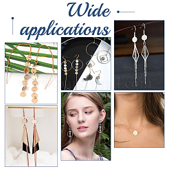 80 шт. 4 стиля 201 подвески-соединители из нержавеющей стали&nbsp;STAS-UN0041-05