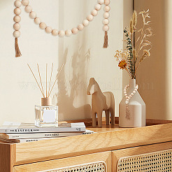 Украшение подвески из деревянных бусин&nbsp;AJEW-OC00002