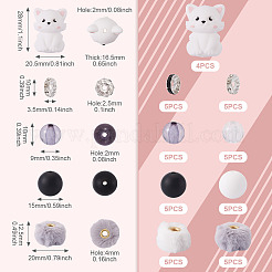 44 шт. наборы для самостоятельной сборки бусин&nbsp;DIY-TA0013-79