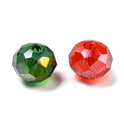 Прозрачные граненые стеклянные бусины&nbsp;GLAA-XCP0001-23