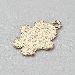 Рождественские эмали сплава подвески&nbsp;FIND-CJC0012-140E