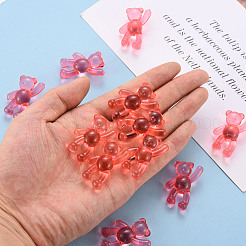 Прозрачные акриловые бусины MACR-S373-01B-910