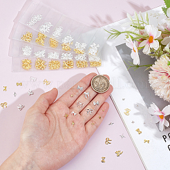 4 сумка 4 стиля латунных кабошонов&nbsp;MRMJ-OC0004-04