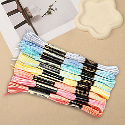 Полиэфирные нитки для вышивания&nbsp;OCOR-WH20074-13A-01A