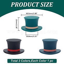 3 шт. 3-х цветные силиконовые пробки для бутылок красного вина&nbsp;SIL-WR0001-03