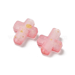 Прозрачные акриловые бусины градиентного цвета&nbsp;OACR-M023-03C