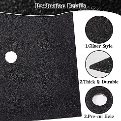 Квадратные наклейки на шапочку выпускника из блесток eva&nbsp;DIY-WH20053-05C