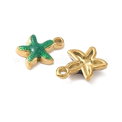 Подвески из нержавеющей стали 304 с эмалью&nbsp;STAS-I346-25G-03