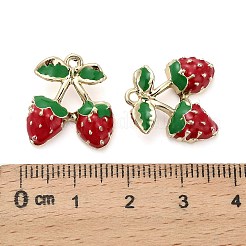 Подвески из эмали и сплава&nbsp;LS-ENAM-F155-01KCG