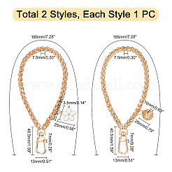 2 шт. 2 стальных ручки для железных сумок&nbsp;FIND-WR0004-01