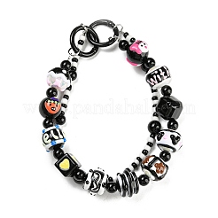 Ручная роспись акрилом с эмалевыми бусинами&nbsp;MACR-K354-22