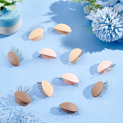 6 пара сменных силиконовых век 3 цветов для век манекен-головы&nbsp;MRMJ-GA0001-20