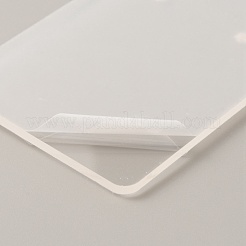 Прозрачные акриловые серьги diaplay карты&nbsp;EDIS-WH0021-23