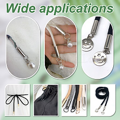 48 шт. 3-х цветные цинковые наконечники для шнура&nbsp;FIND-PH0023-60A