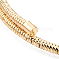 Железные круглые змеиные цепи NJEW-T016-02G