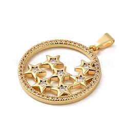 Стойки обшивки латунь микро проложить Циркон подвеску&nbsp;KK-P241-27G