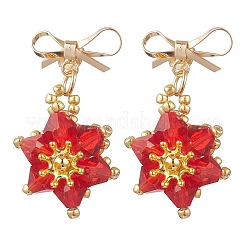 Латунные болтающиеся серьги&nbsp;EJEW-MZ00678-02