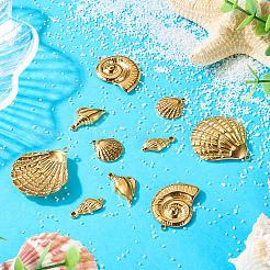 10 шт. 5 стиля подвески из нержавеющей стали 304&nbsp;STAS-TA0003-11