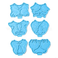 Силиконовые Молды для подвесок дракона своими руками&nbsp;DIY-F142-08