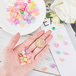 DIY детские подарочные наборы для изготовления эластичных браслетов&nbsp;DIY-CA0001-37